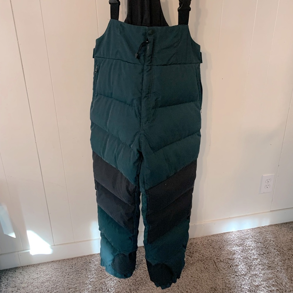 Cabela’s premium northern goose down bibs